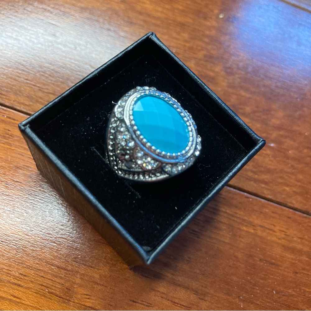 FLASH SALE
 - BUNDLE THIS FOR $9 Blue gemstone ring